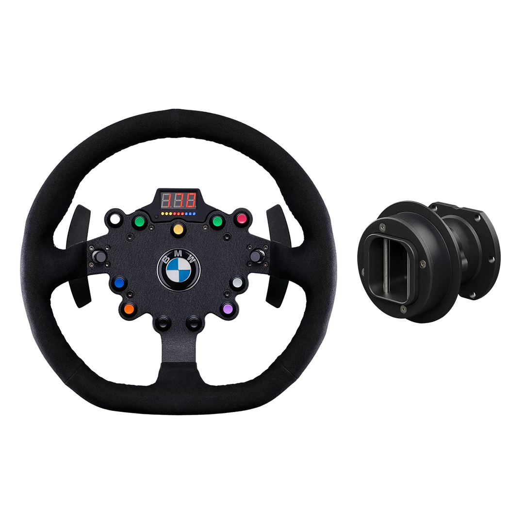 Fanatec Clubsport Steering Wheel BMW GT2 & QR2 Wheel-Side