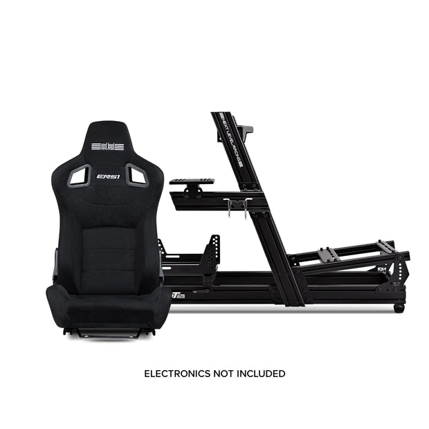 Next Level Racing GTElite Aluminium Simulator Cockpit - Wheel Plate Edition + Elite ERS1 Seat