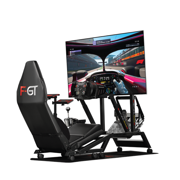 Next Level Racing F-GT Formula & GT Simulator Cockpit- Matte Black - Pagnian Advanced Simulation