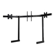 Elite Free Standing Complete Triple Monitor Stand - Black Edition