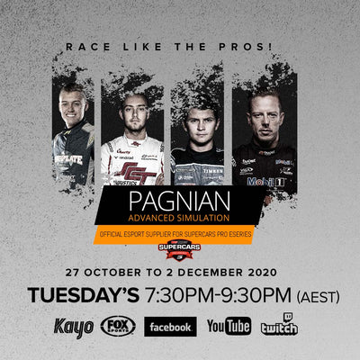 Pagnian Advanced Simulation announces sponsorship deal with Repco Supercars Pro Eseries