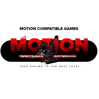 Next Level Racing Motion Compatible Games