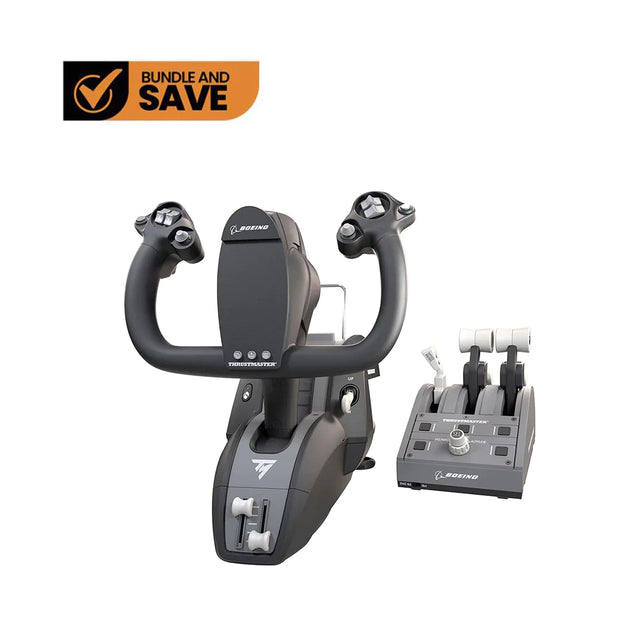 Thrustmaster TCA Yoke Pack Boeing Edition: Officially Licensed Thrustmaster TCA Yoke Pack Boeing Edition: Officially Licensed