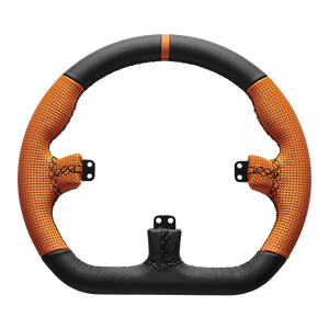 Asetek Closed D Orange Leather - Pagnian Advanced Simulation