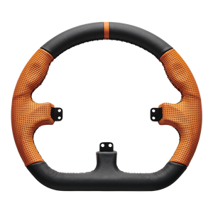 Asetek Closed D Orange Leather - Pagnian Advanced Simulation
