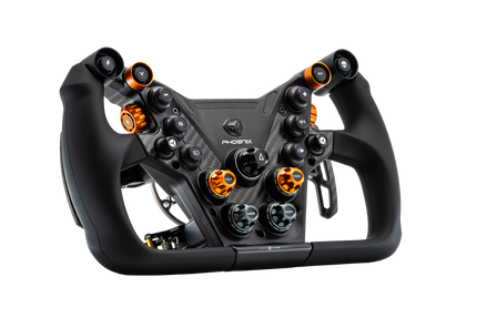 Cube Controls Phoenix Extreme - Gold Steering Wheel