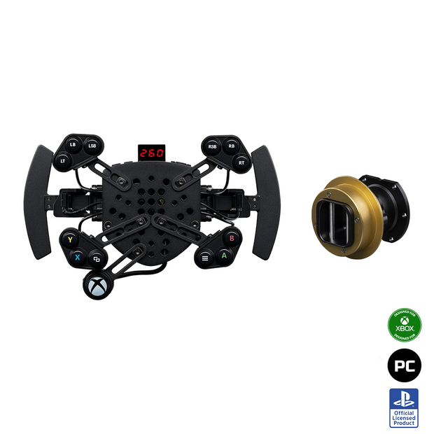 Fanatec Clubsport Universal Hub V2 for Xbox One + Quick Release Pro WS Bundle