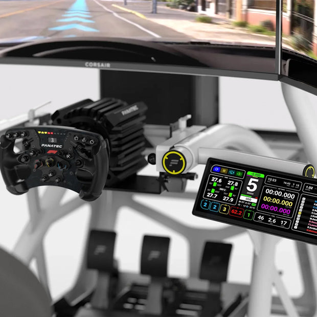 Fanatec Copper Point Upper Accessory Mount, (Set Of 2) White