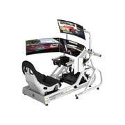 Fanatec Trinity Arm Expansion Set (Expand Apoc To Triple Screen Monitor Stand) White