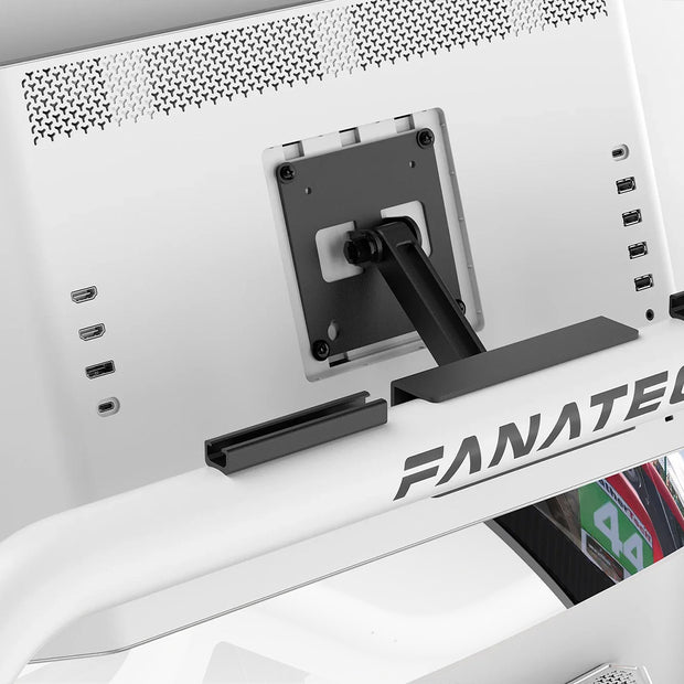 Fanatec Trinity Arm Expansion Set (Expand Apoc To Triple Screen Monitor Stand) White