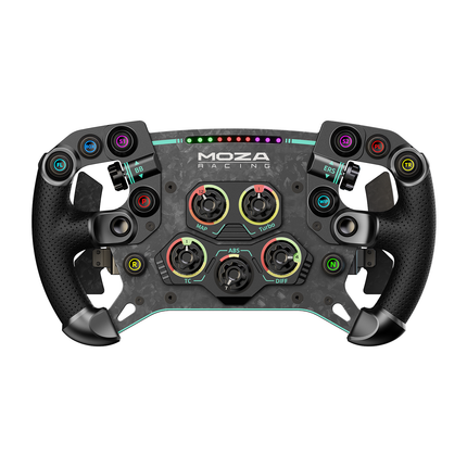 Moza GS V2P Steering Wheel - Microfiber Leather version