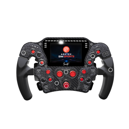 Asetek Invicta Formula Wheel - Open D - Red