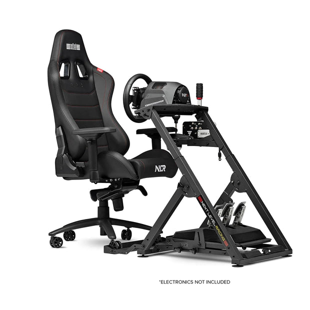 Next Level Racing Pro Gaming Chair Leather & Suede Edition + Wheel Stand 2.0