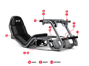 Next Level Racing F-GT Pro Formula and GT Racing Cockpit