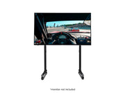 Round Tube Freestanding Single Monitor Stand for Gamers
