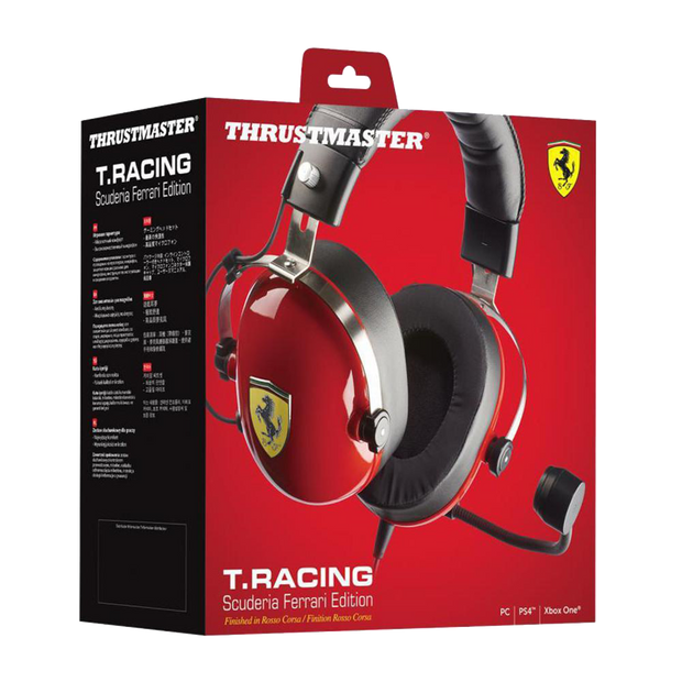 Thrustmaster T Racing Scuderia Ferrari Edition Gaming Headset - Pagnian Advanced Simulation