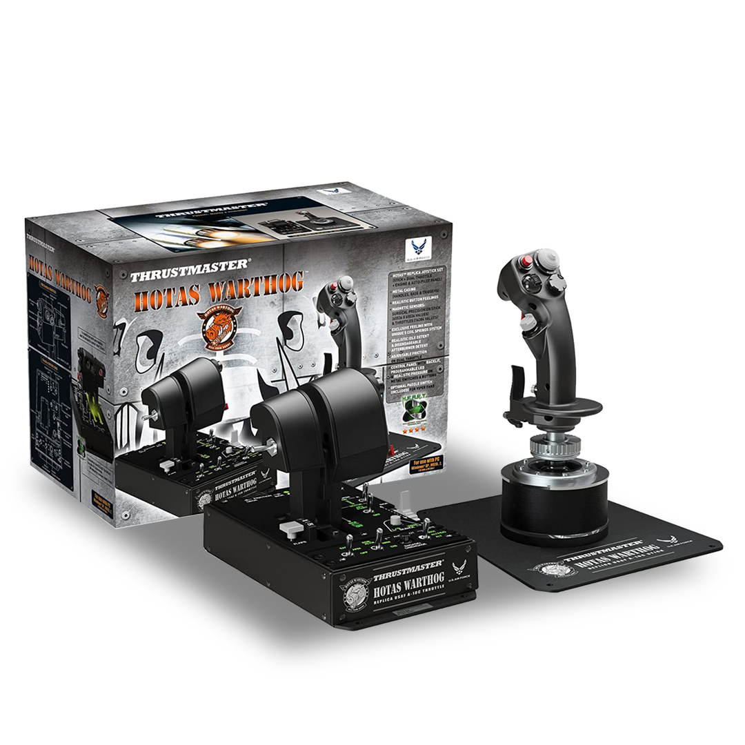 【夏休みセール値引き】THRUSTMASTER HOTAS WARTHOG 夏休みセール値引き】THRUSTMASTER HOTAS WARTHOG