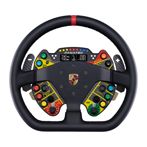Fanatec Podium Steering Wheel Porsche 911 GT3 R Leather - Pagnian Advanced Simulation