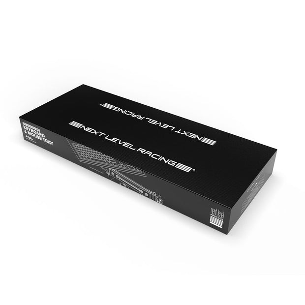 Next Level Racing F-GT Elite Keyboard and Mouse Tray Carbon Grey