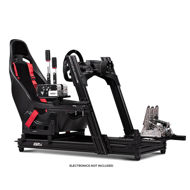 Next Level Racing GTElite Aluminium Simulator Cockpit - Front and Side Mount Edition