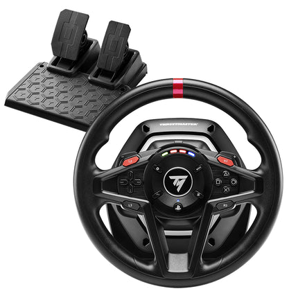 Thrustmaster T128 Force Feedback Racing Wheel with Magnetic Pedals for PlayStation