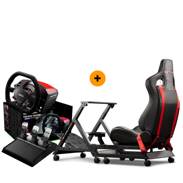 Next Level Racing GTtrack + Thrustmaster TS-XW Racer Sparco P310