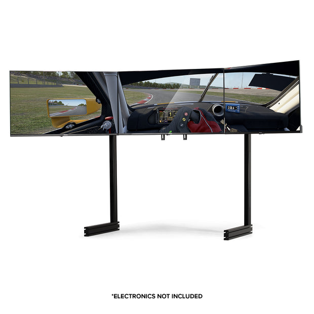 Next Level Racing Elite Free Standing Monitor Stand Triple Add on - Black Edition